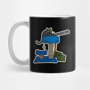 Cat Tower Defense Mug